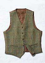 Jack Orton Mens Croydon Tweed Waistcoat