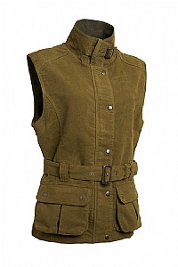 Alan Paine Selbly Ladies Moleskin Waistcoat